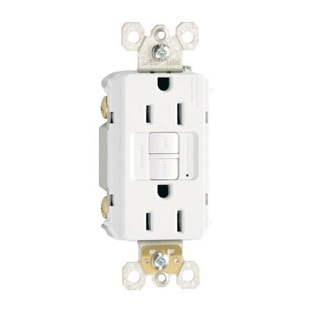 Pass & Seymour 15A WHT Self Test GFCI 1597WCCD12